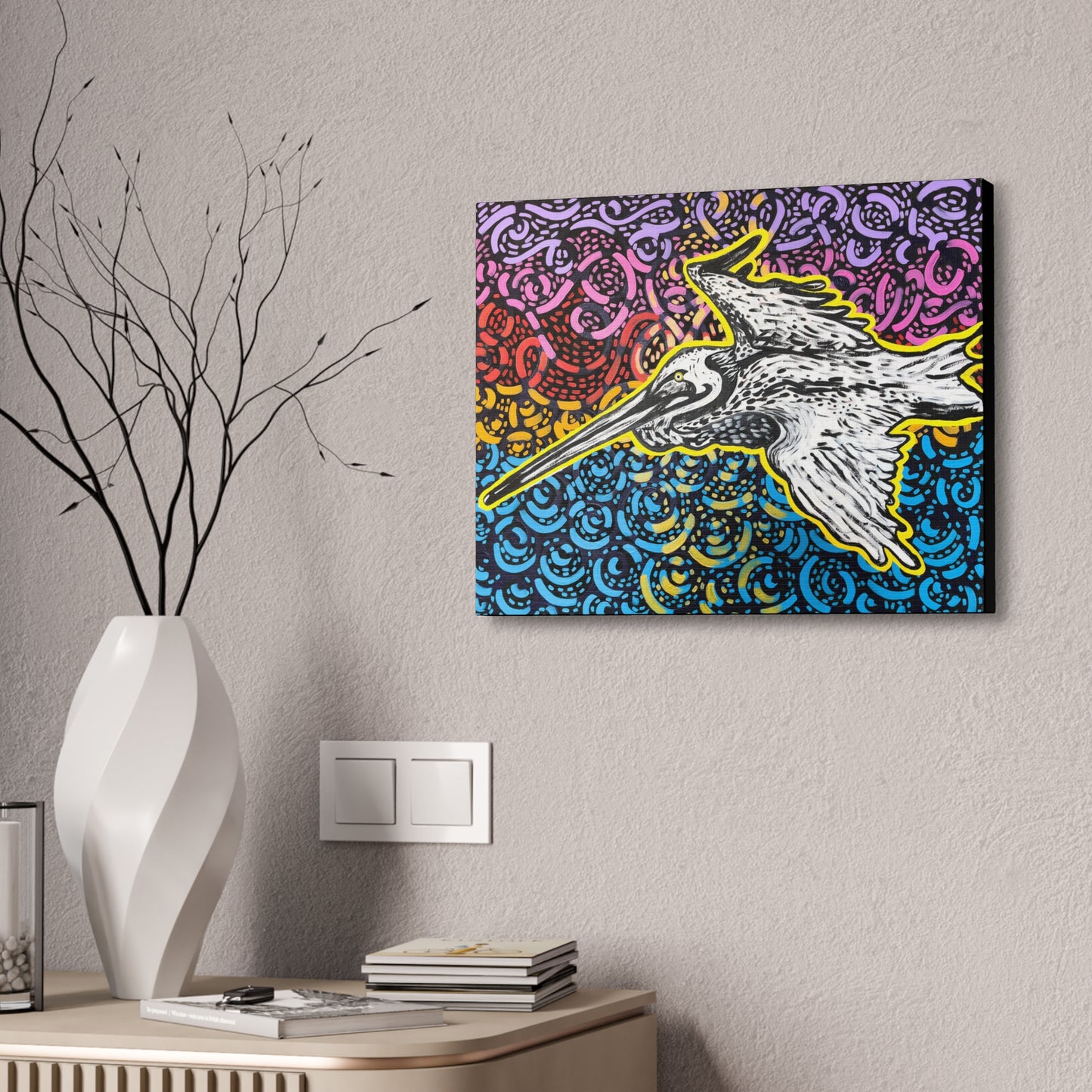 Big Ass Bird AoB Premium 1.5" Gallery Canvas