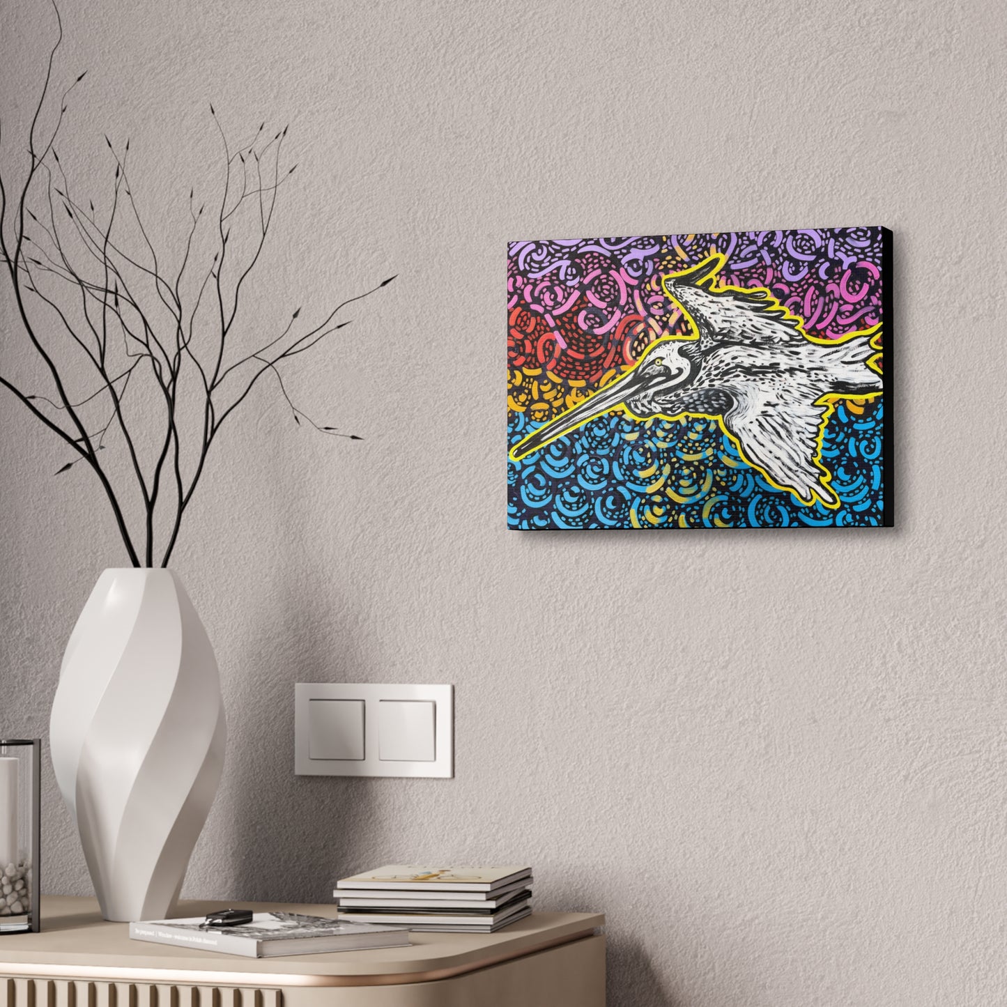 Big Ass Bird AoB Premium 1.5" Gallery Canvas