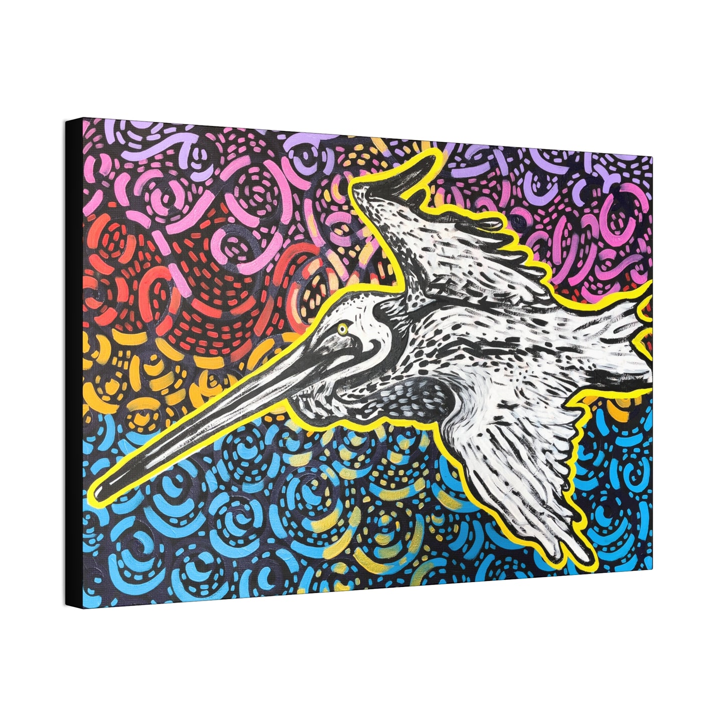 Big Ass Bird AoB Premium 1.5" Gallery Canvas