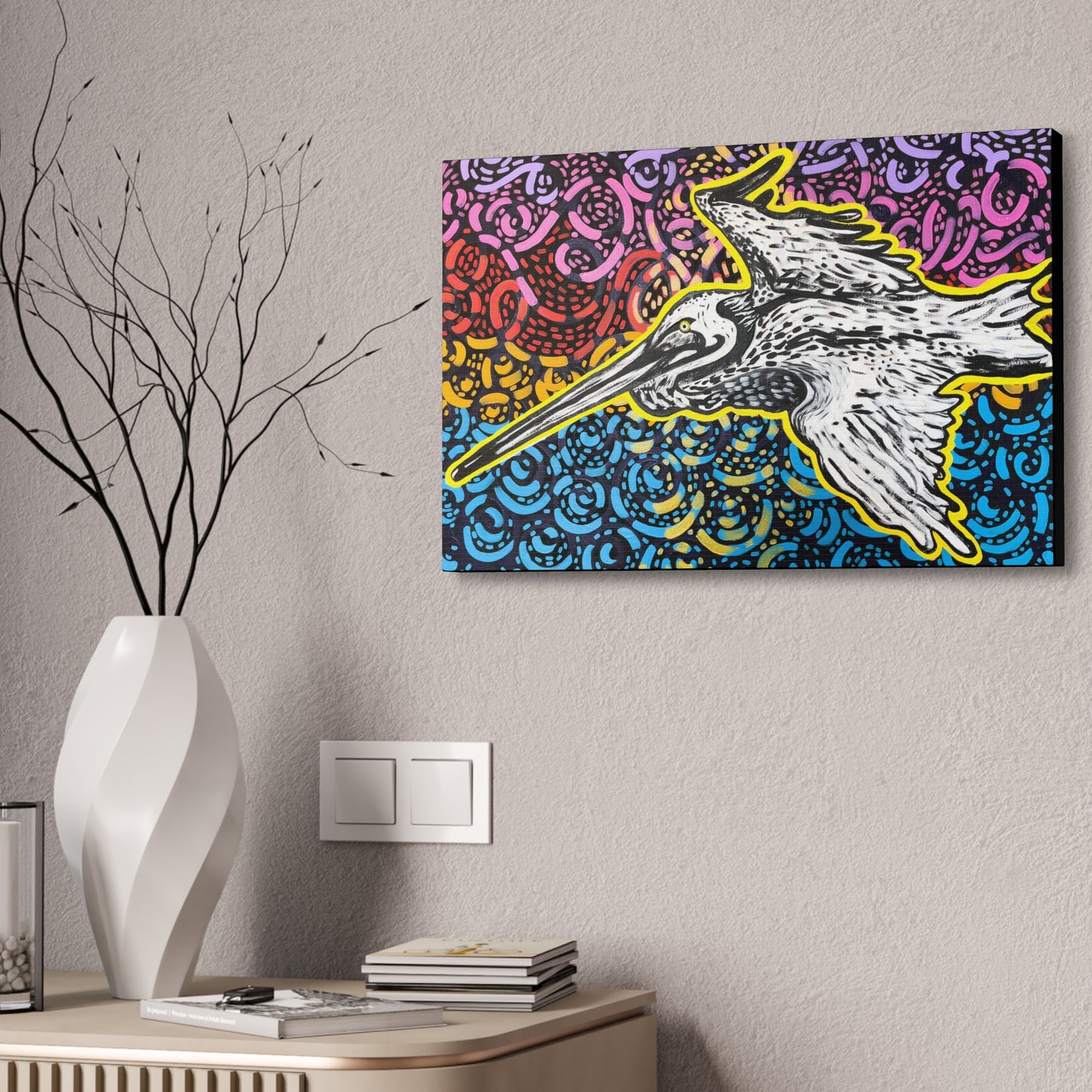 Big Ass Bird AoB Premium 1.5" Gallery Canvas