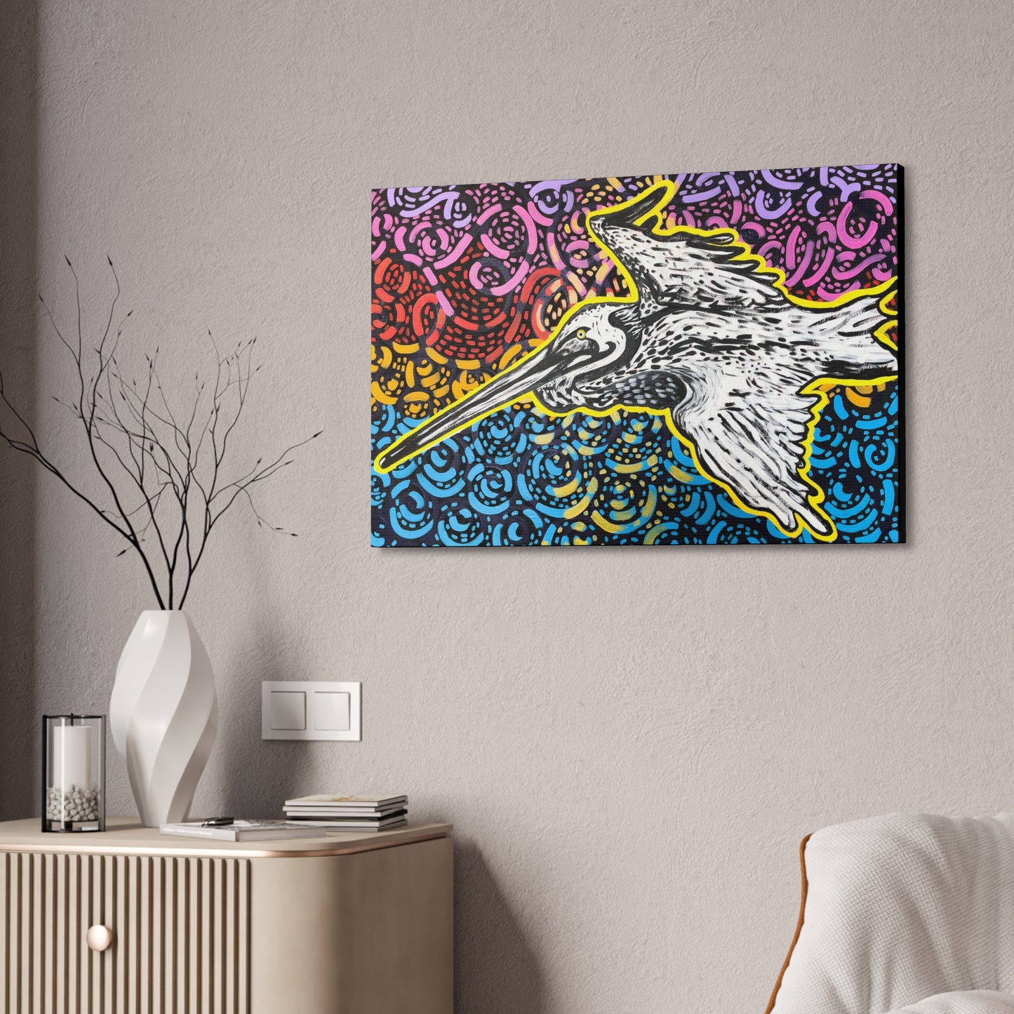 Big Ass Bird AoB Premium 1.5" Gallery Canvas