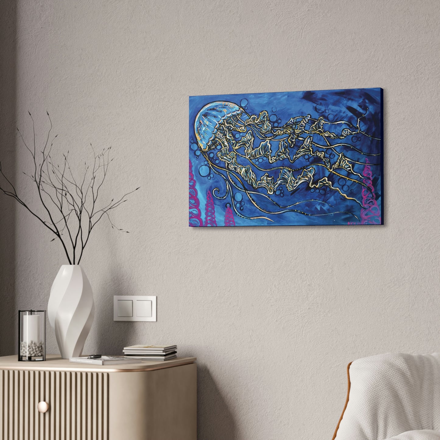 Magic Jellyfish AoB Premium 1.5" Gallery Canvas